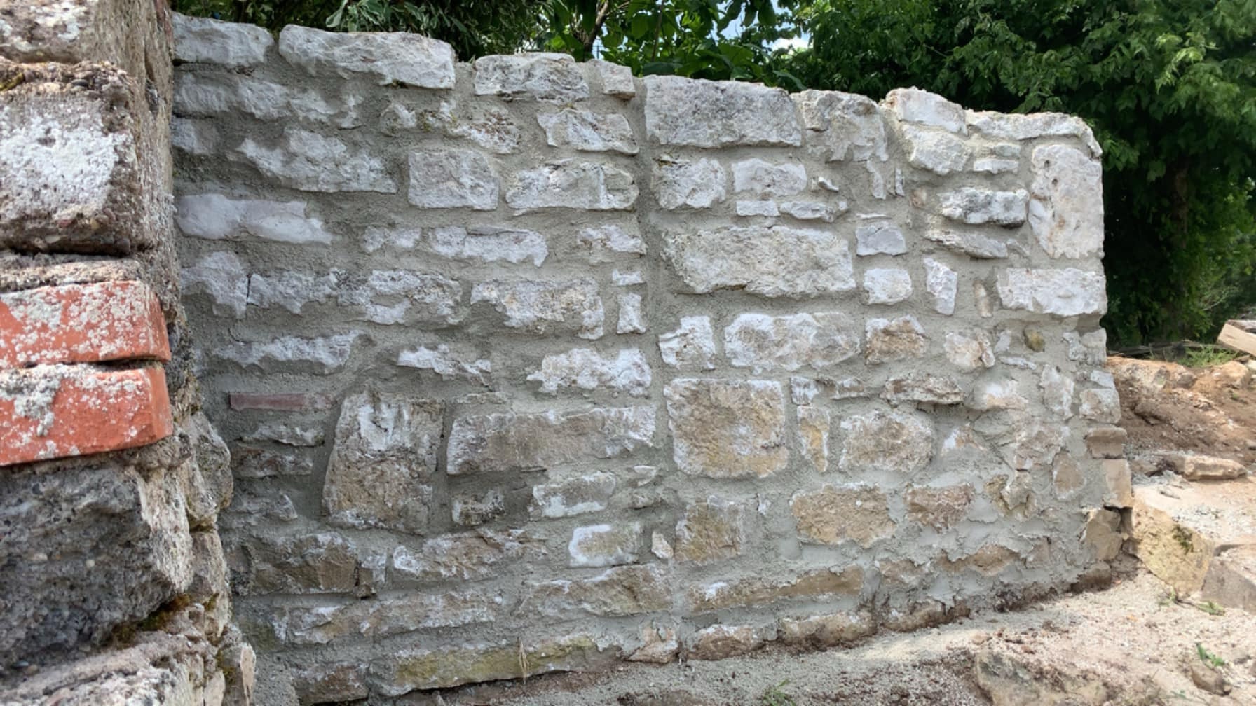 Mur en pierre