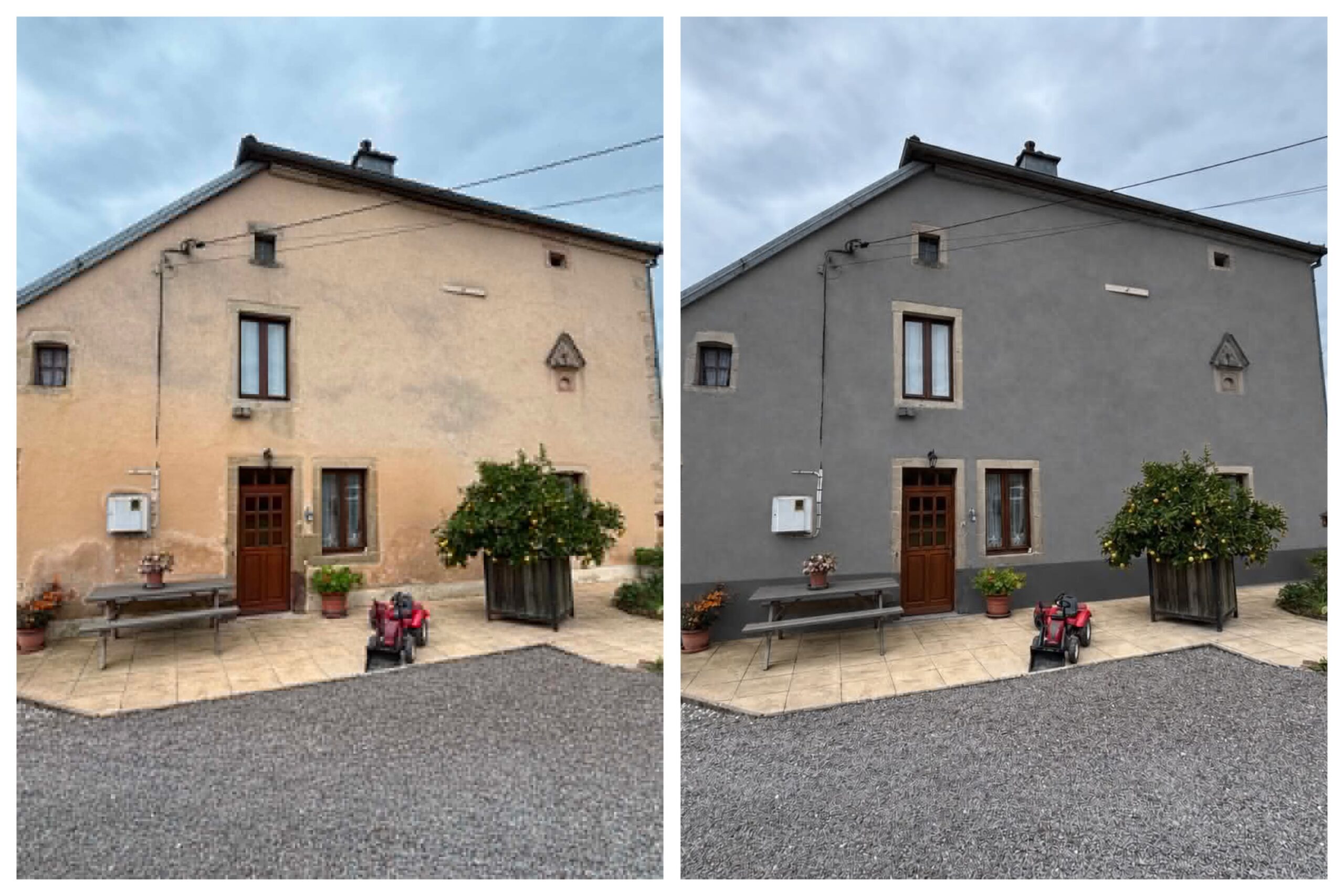 Avant après façade